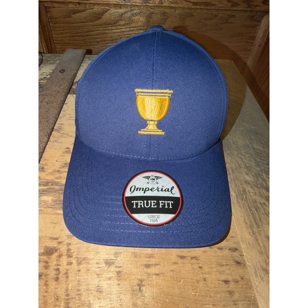 Presidents‎ Cup Golf Navy Imperial Rope Hat Cap Snapback Adjustable Blue
